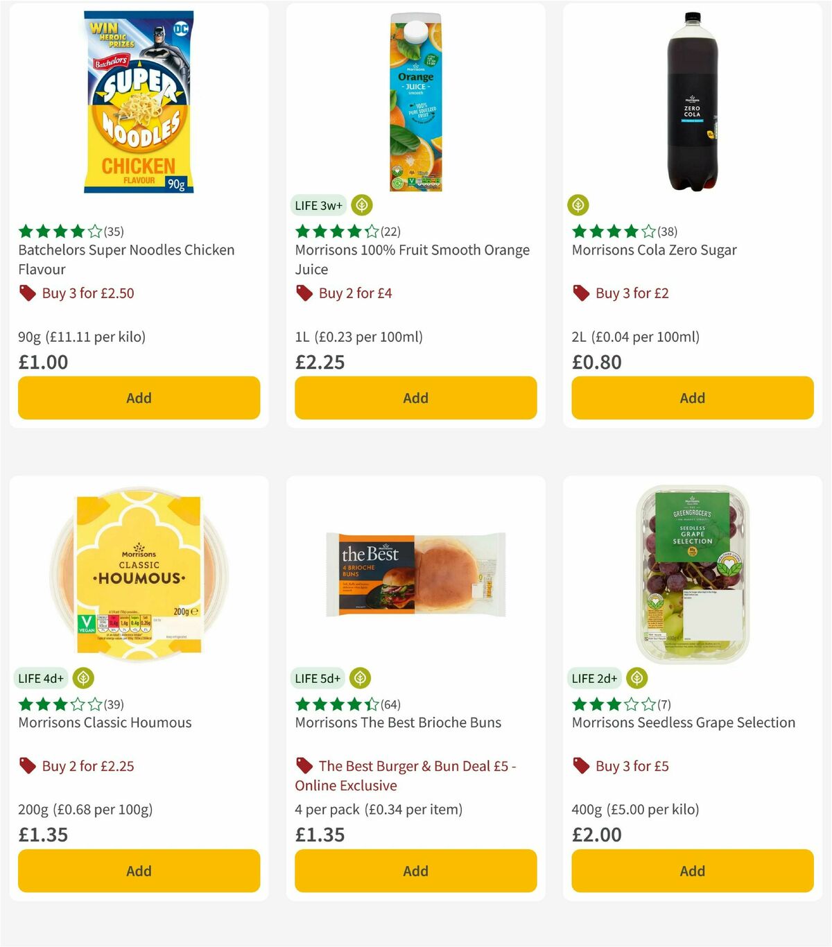 Morrisons Offers from 31 March