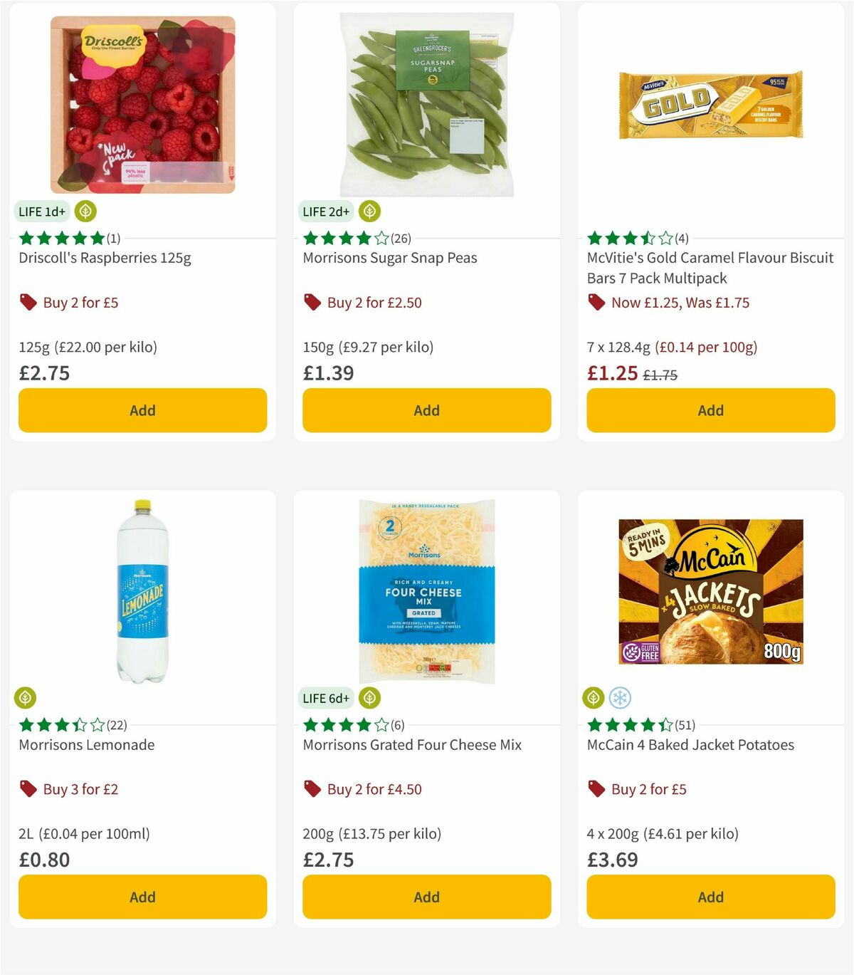 Morrisons Offers from 8 April