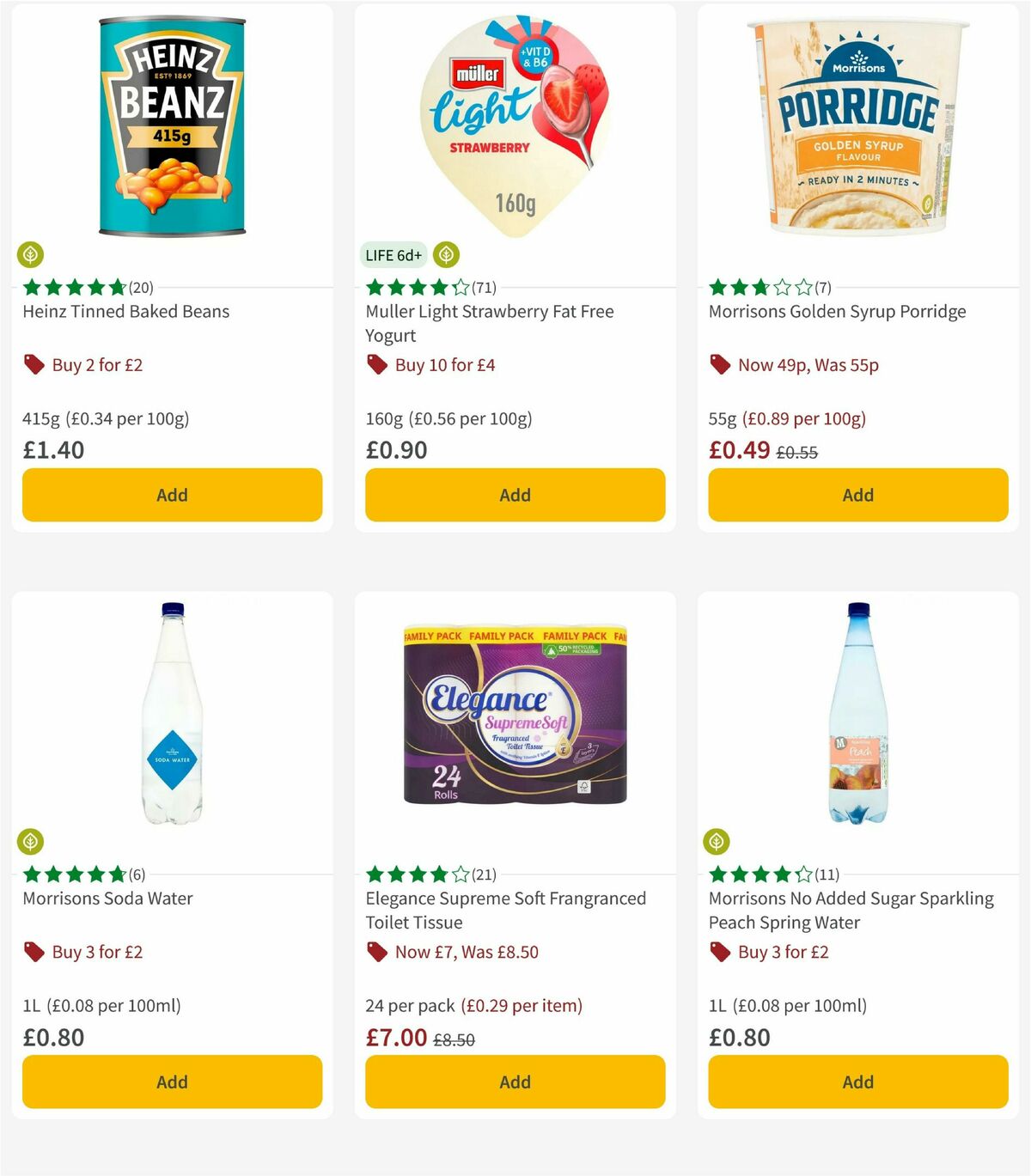 Morrisons Offers from 8 April