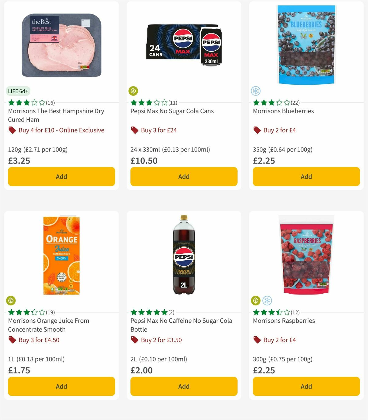 Morrisons Offers from 8 April