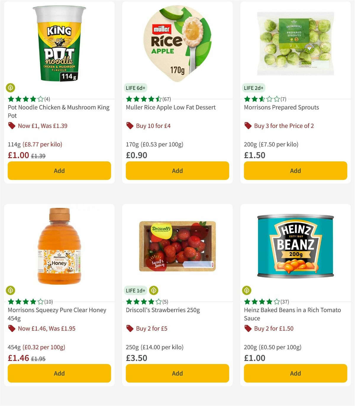 Morrisons Offers from 8 April