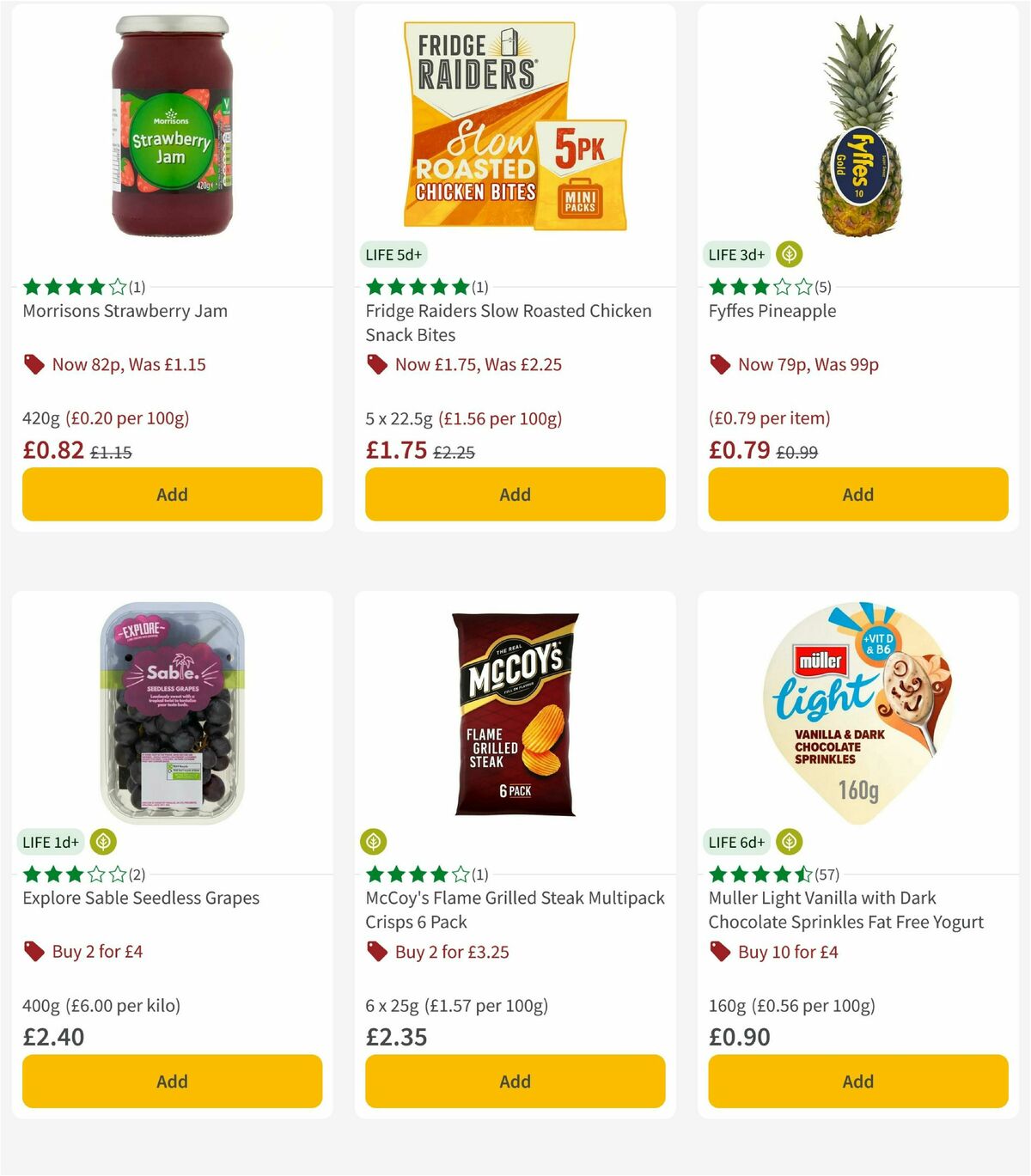 Morrisons Offers from 8 April