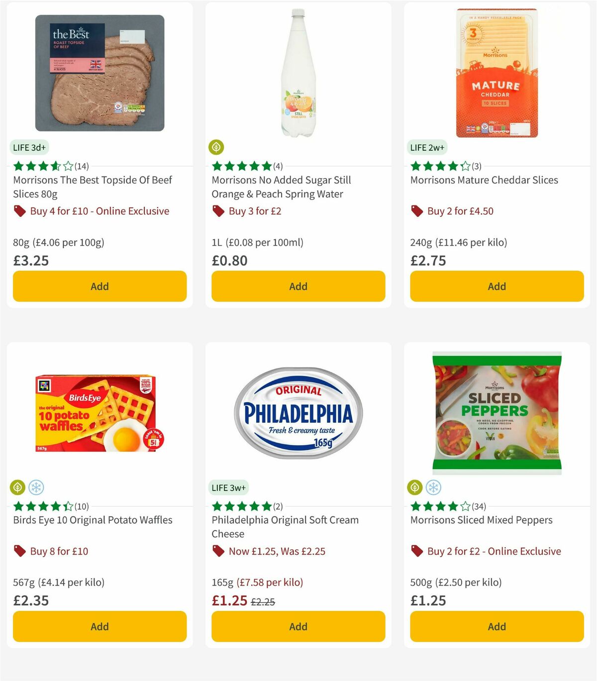 Morrisons Offers from 8 April