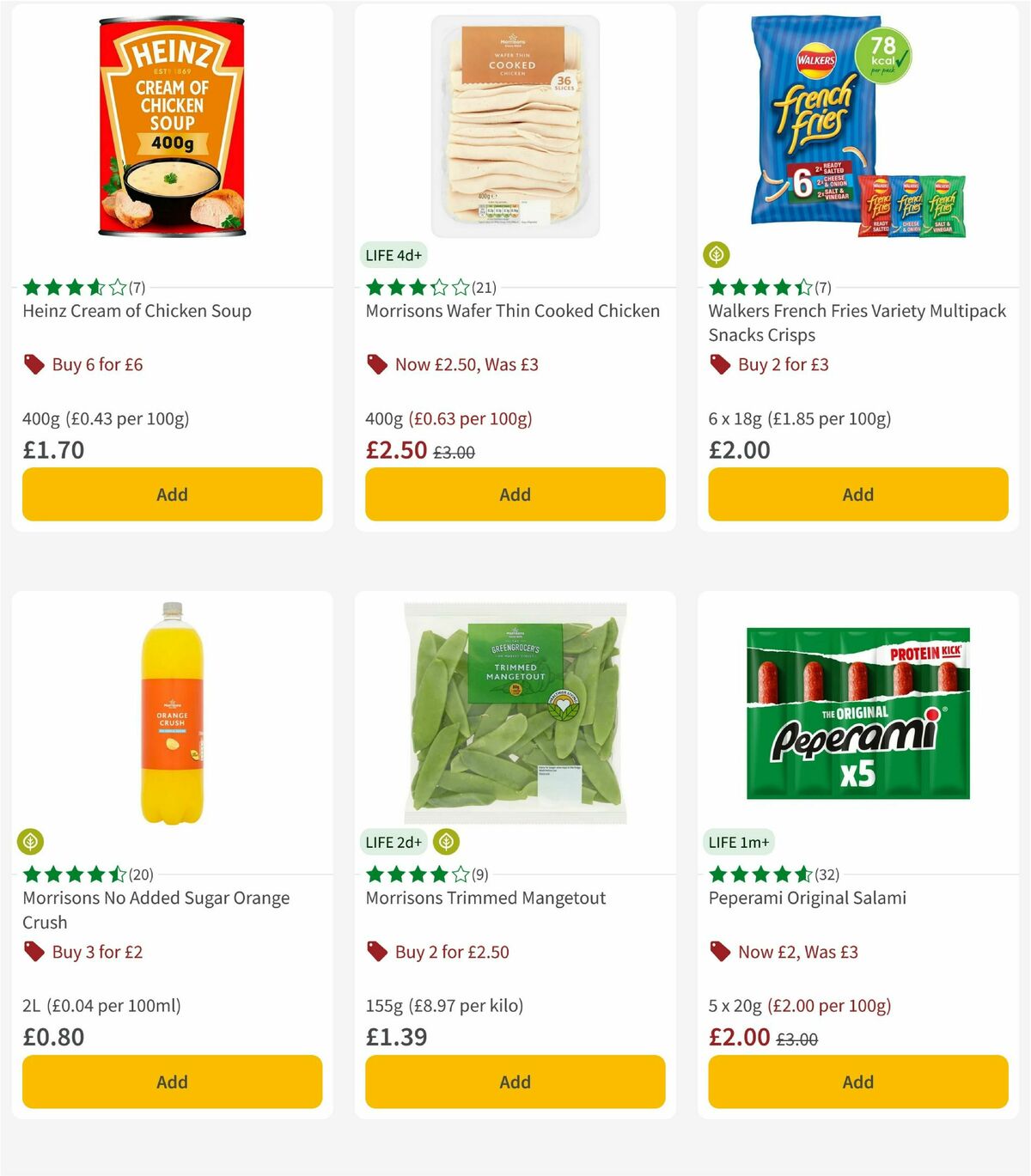 Morrisons Offers from 8 April