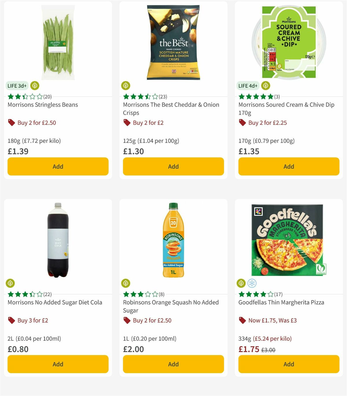 Morrisons Offers from 8 April