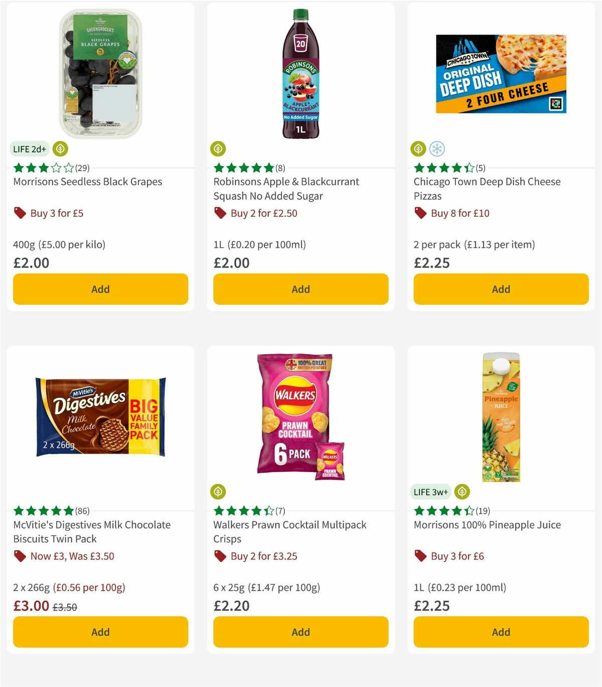 Morrisons Offers from 8 April