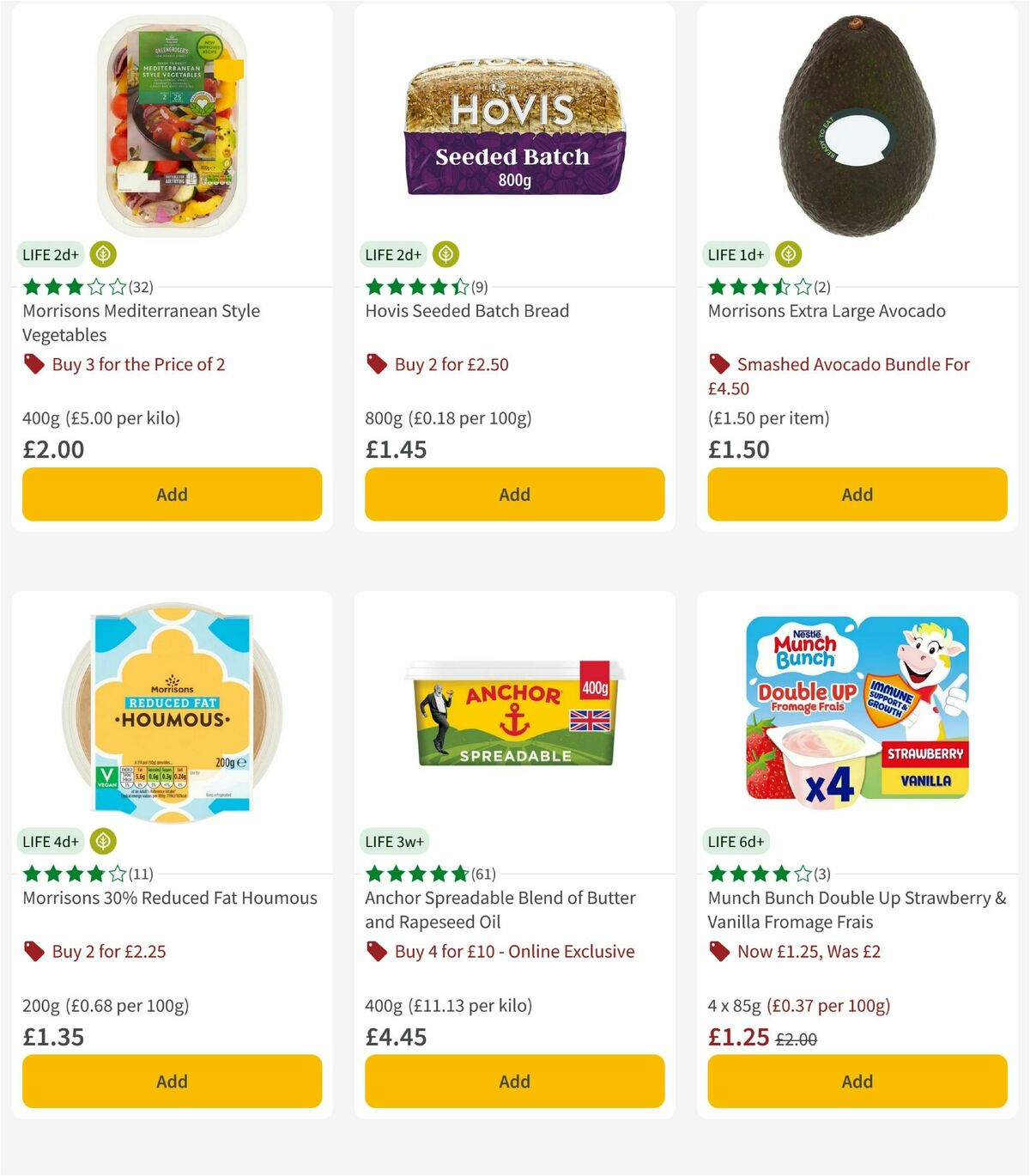 Morrisons Offers from 8 April