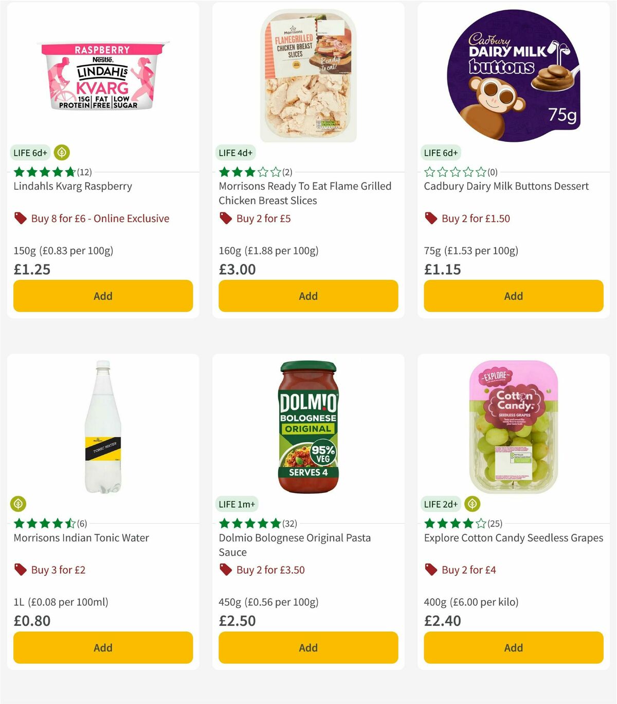 Morrisons Offers from 8 April