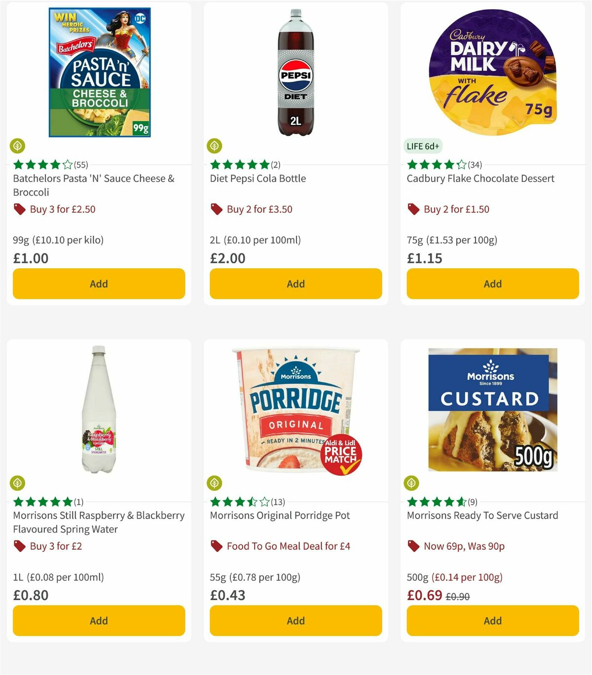 Morrisons Offers from 8 April