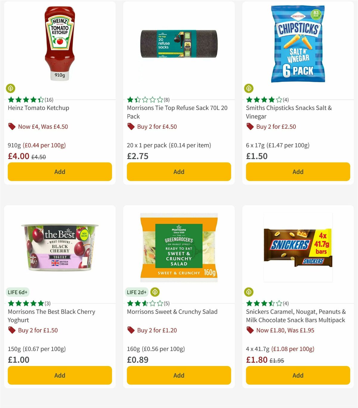 Morrisons Offers from 8 April