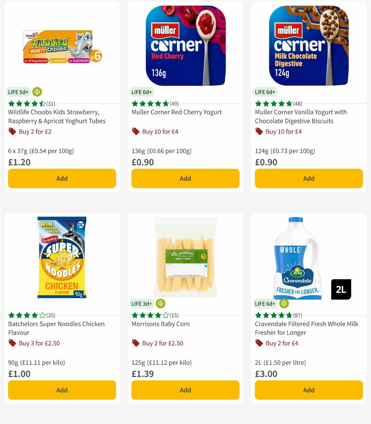 Morrisons Offers from 8 April