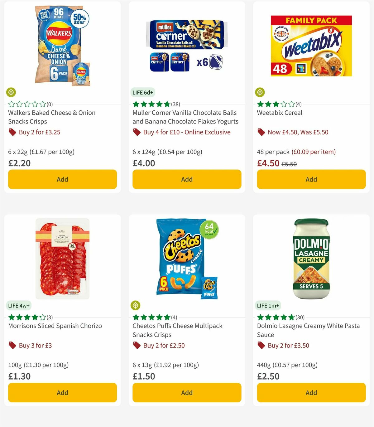 Morrisons Offers from 8 April