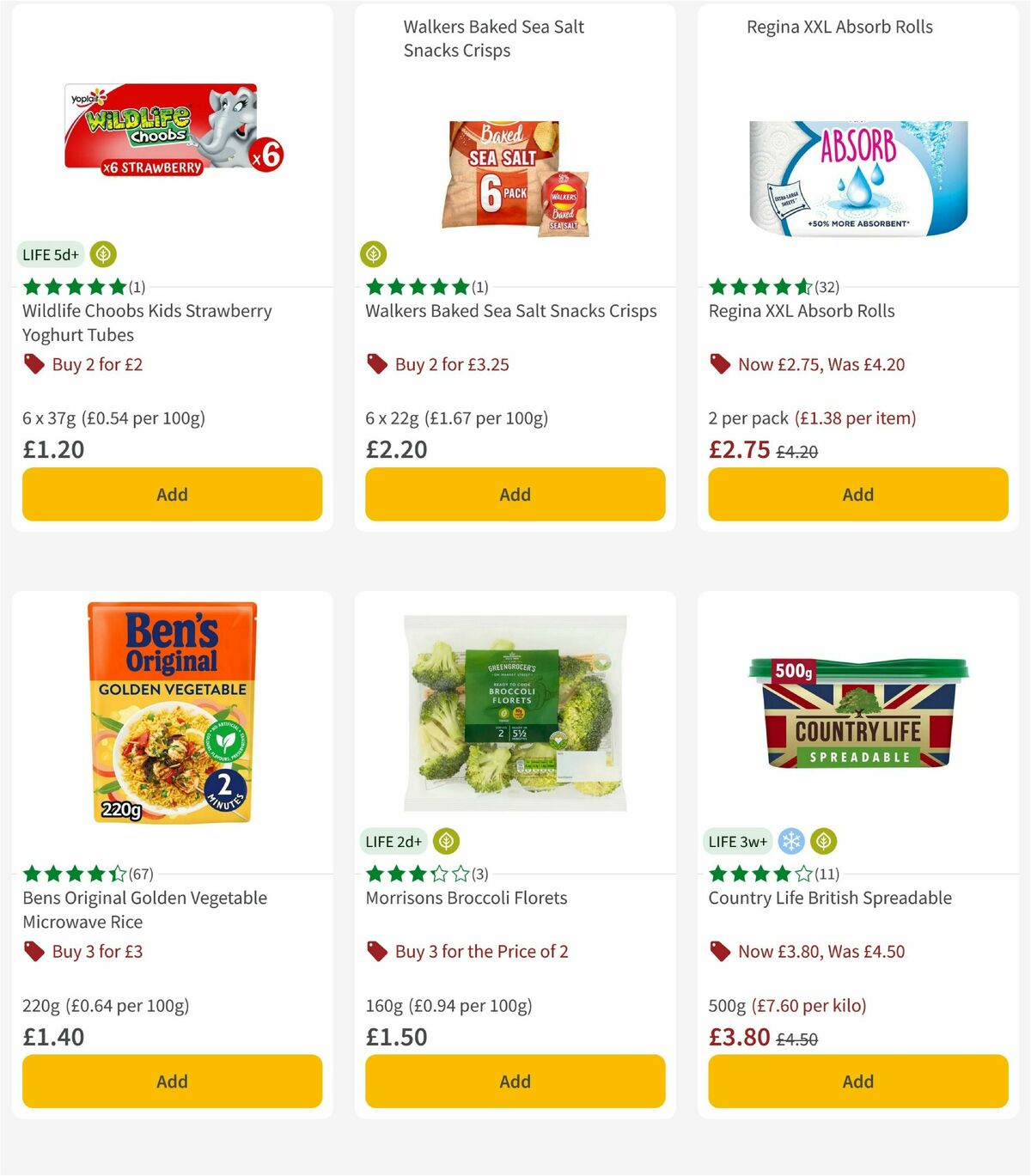 Morrisons Offers from 8 April