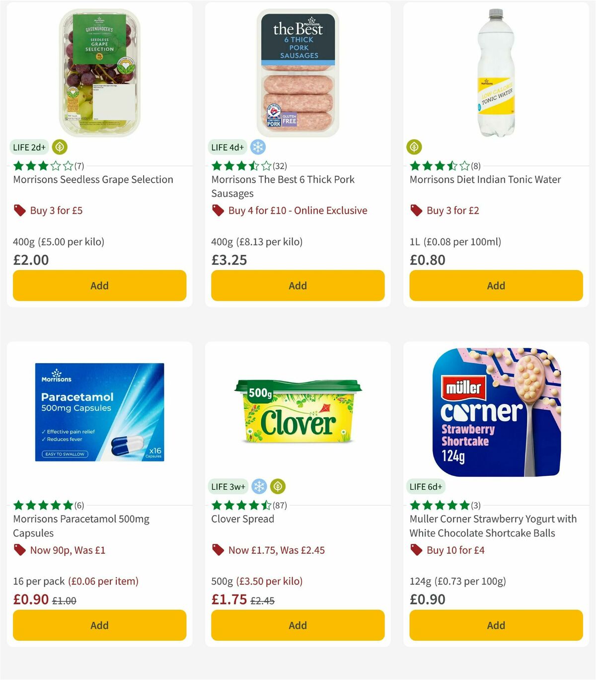 Morrisons Offers from 8 April