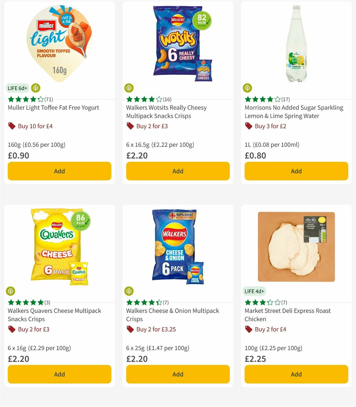Morrisons Offers from 8 April