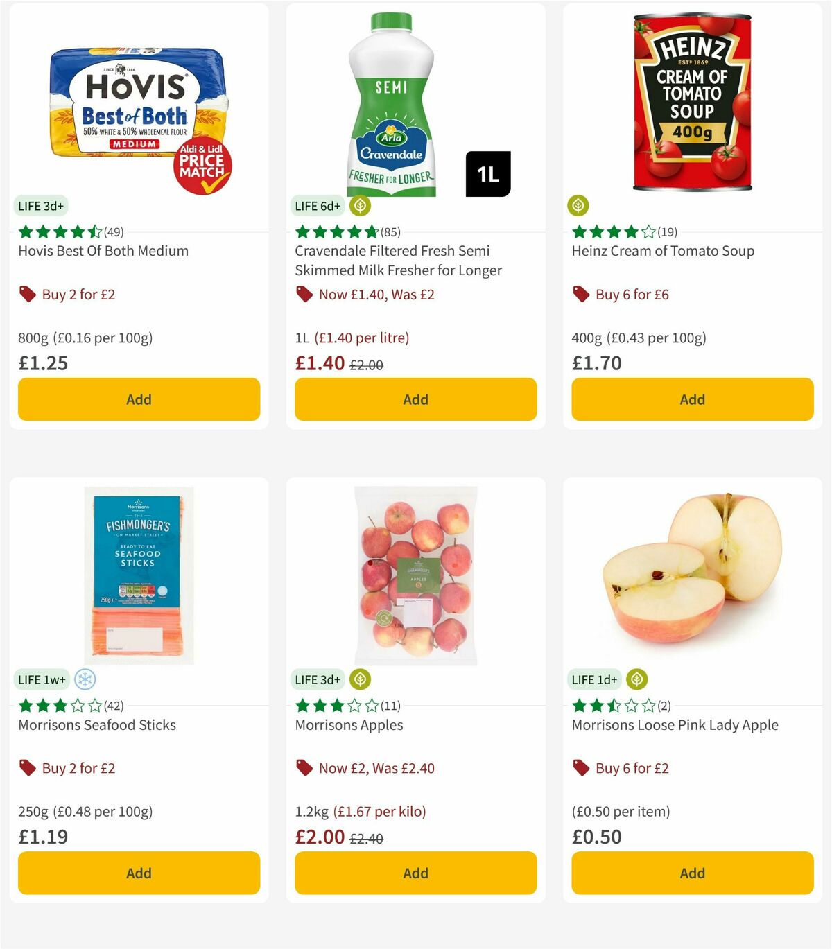 Morrisons Offers from 8 April