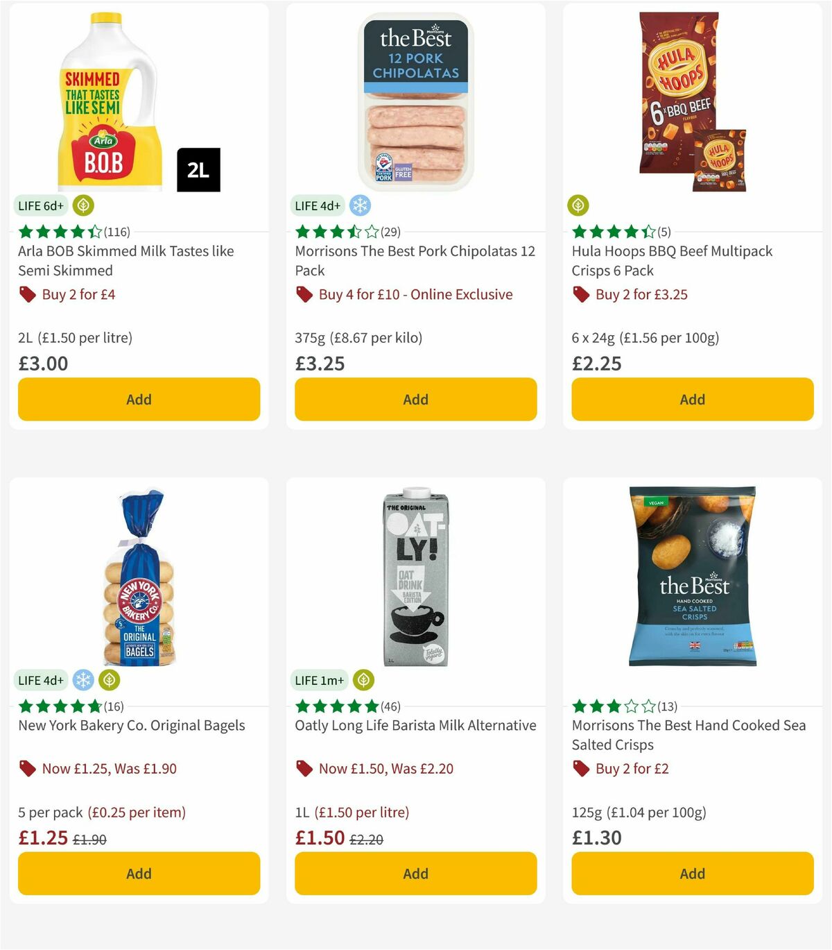 Morrisons Offers from 8 April