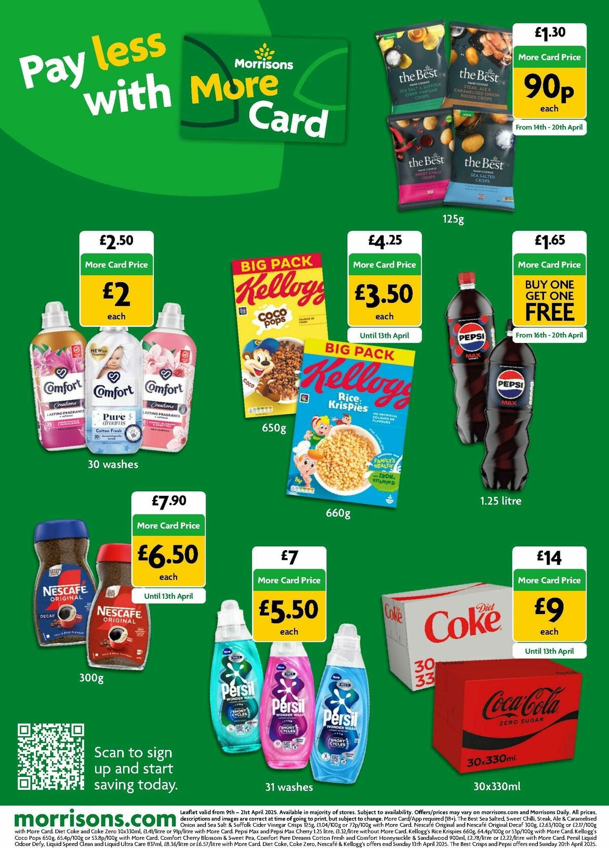Morrisons Offers from 9 April