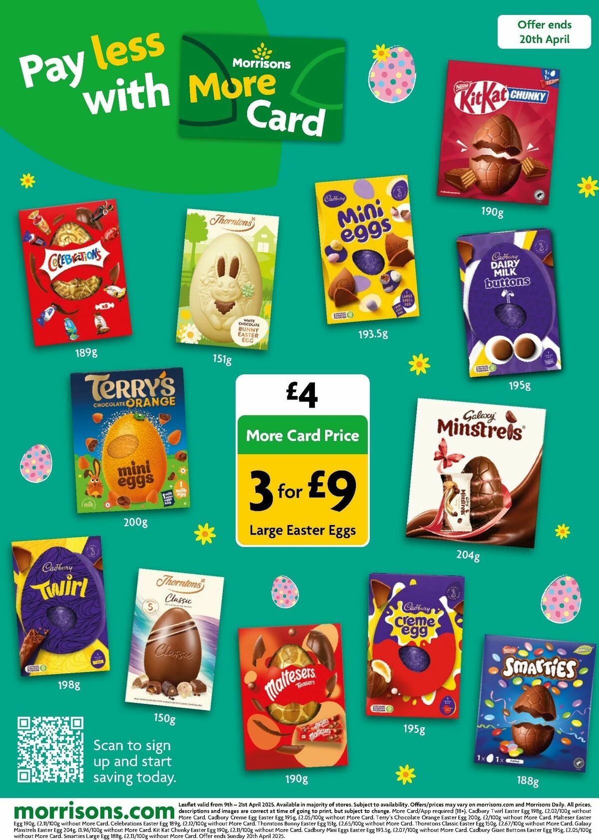 Morrisons Offers from 9 April