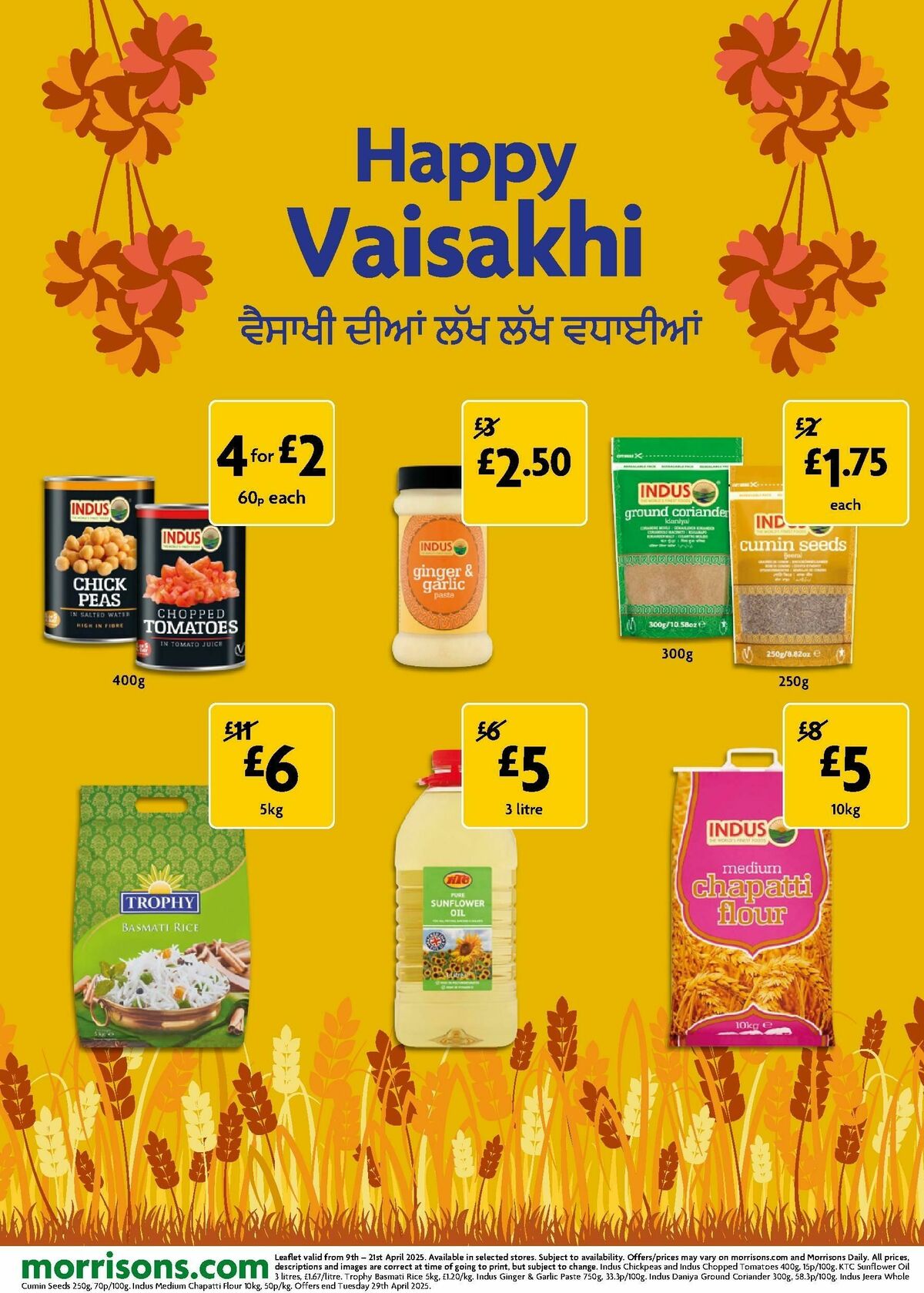 Morrisons Offers from 9 April