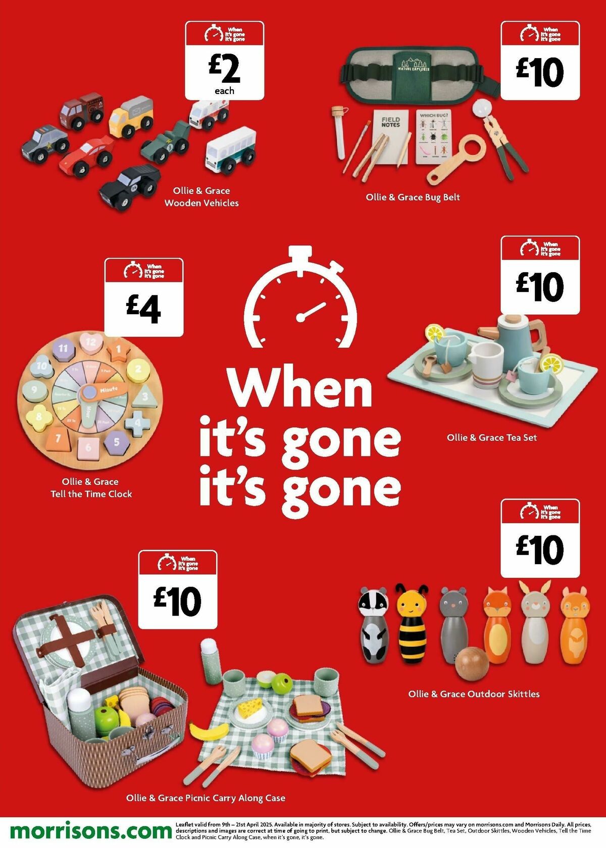 Morrisons Offers from 9 April