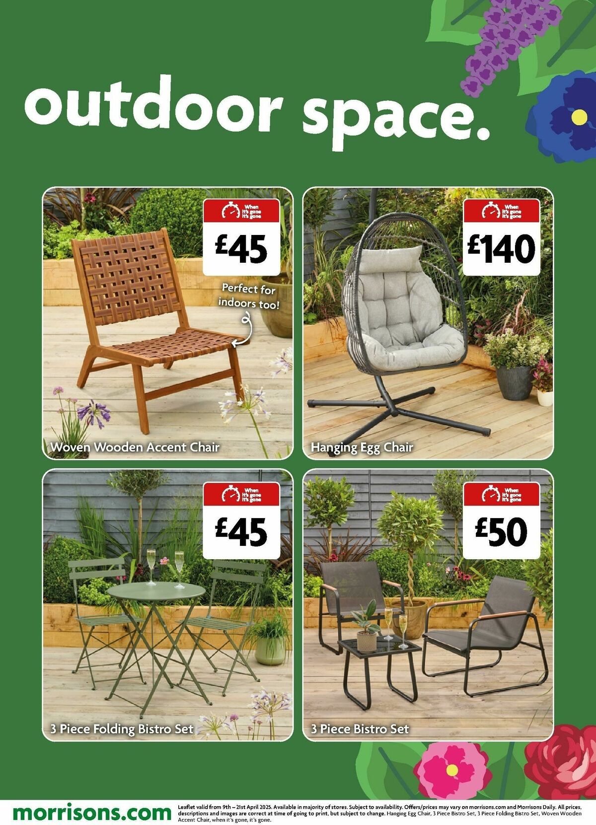 Morrisons Offers from 9 April