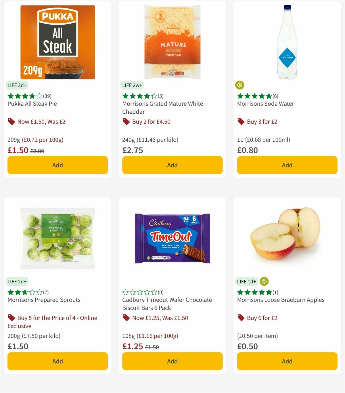 Morrisons Offers from 22 April