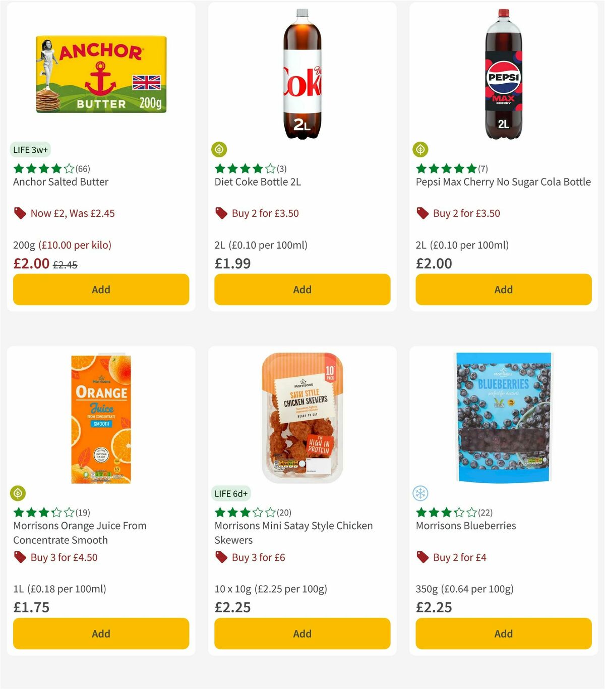 Morrisons Offers from 22 April