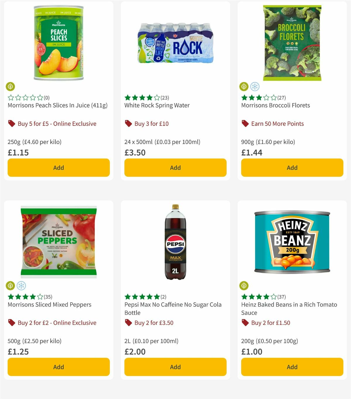 Morrisons Offers from 22 April