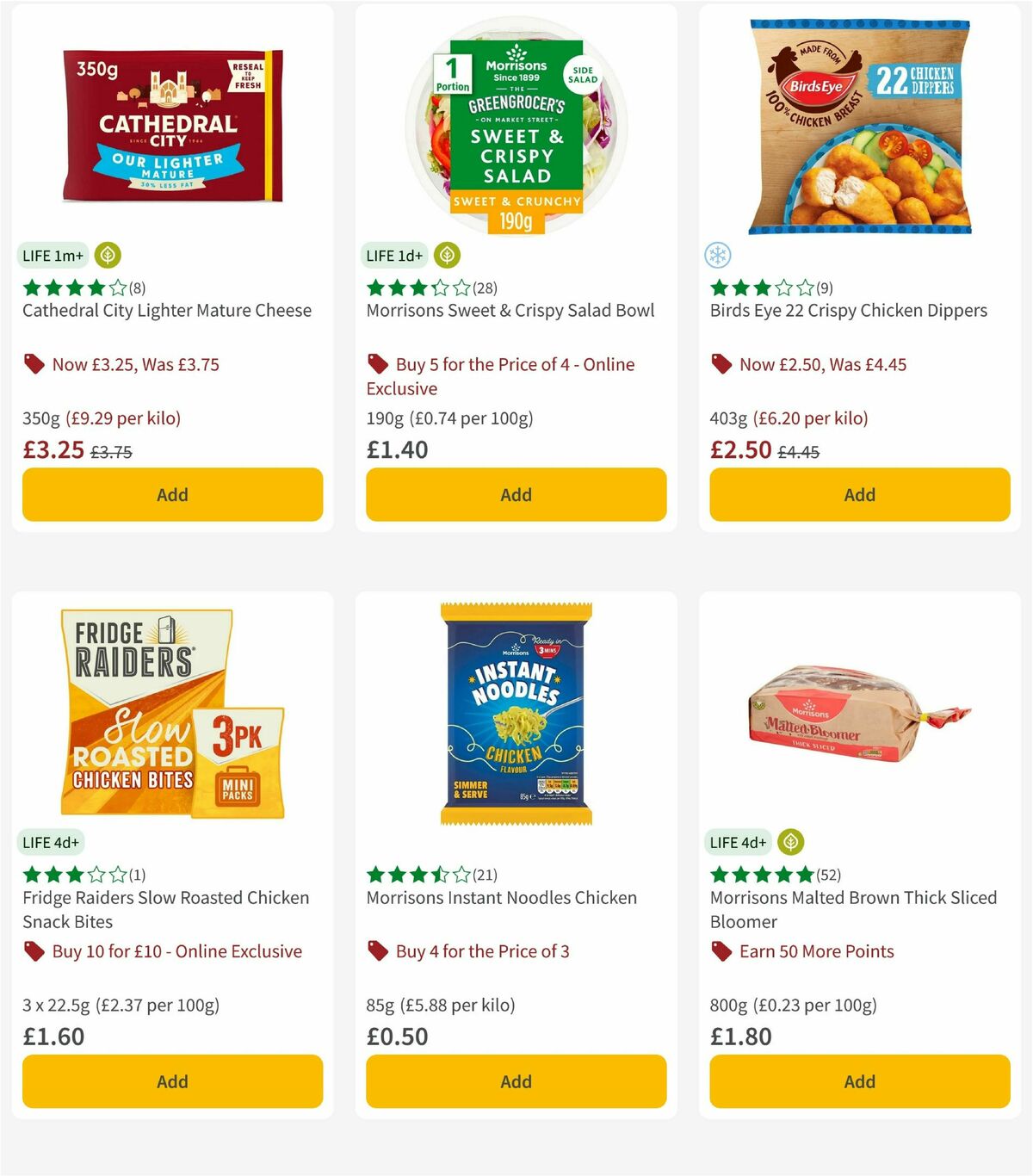 Morrisons Offers from 22 April