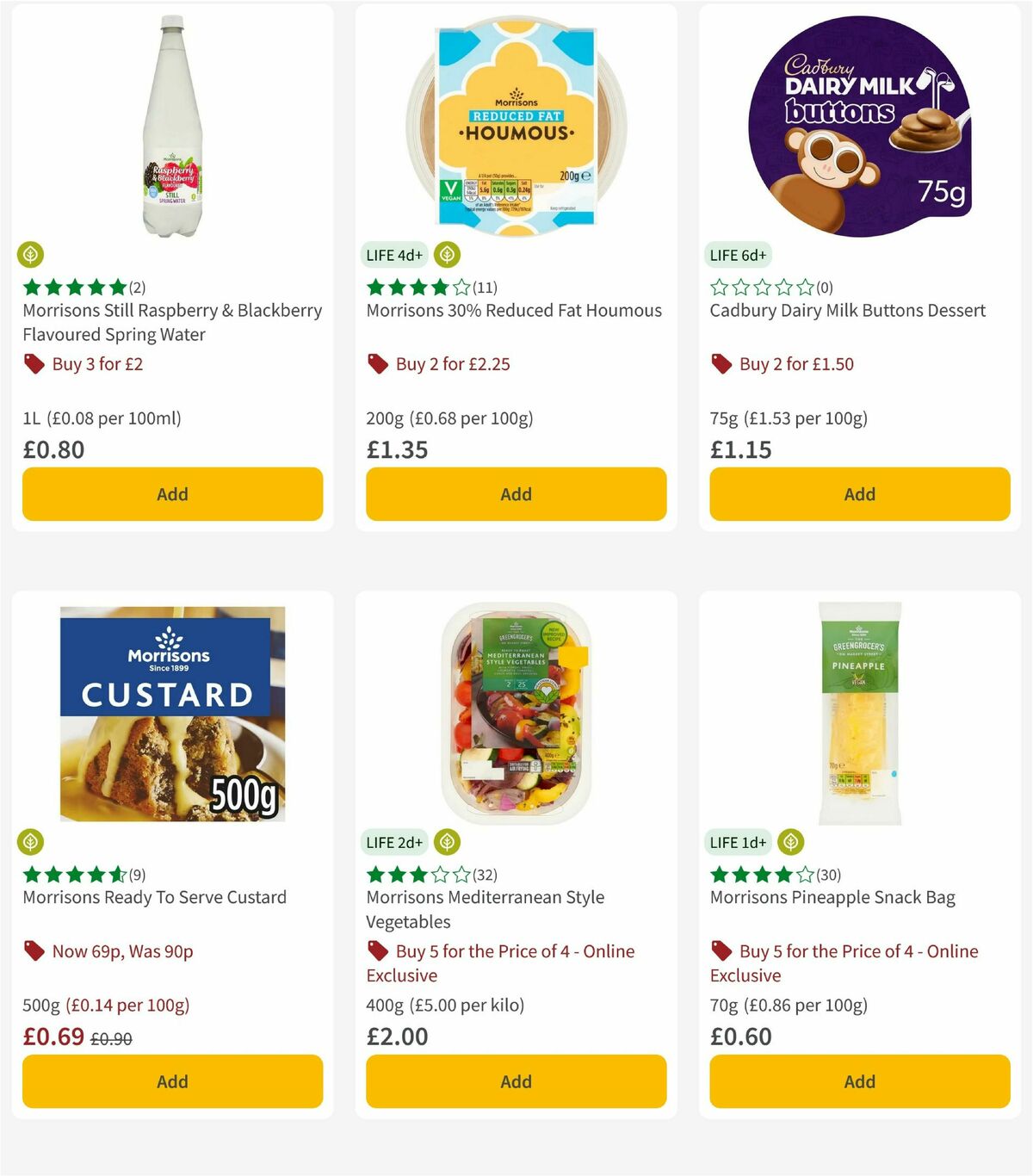Morrisons Offers from 22 April