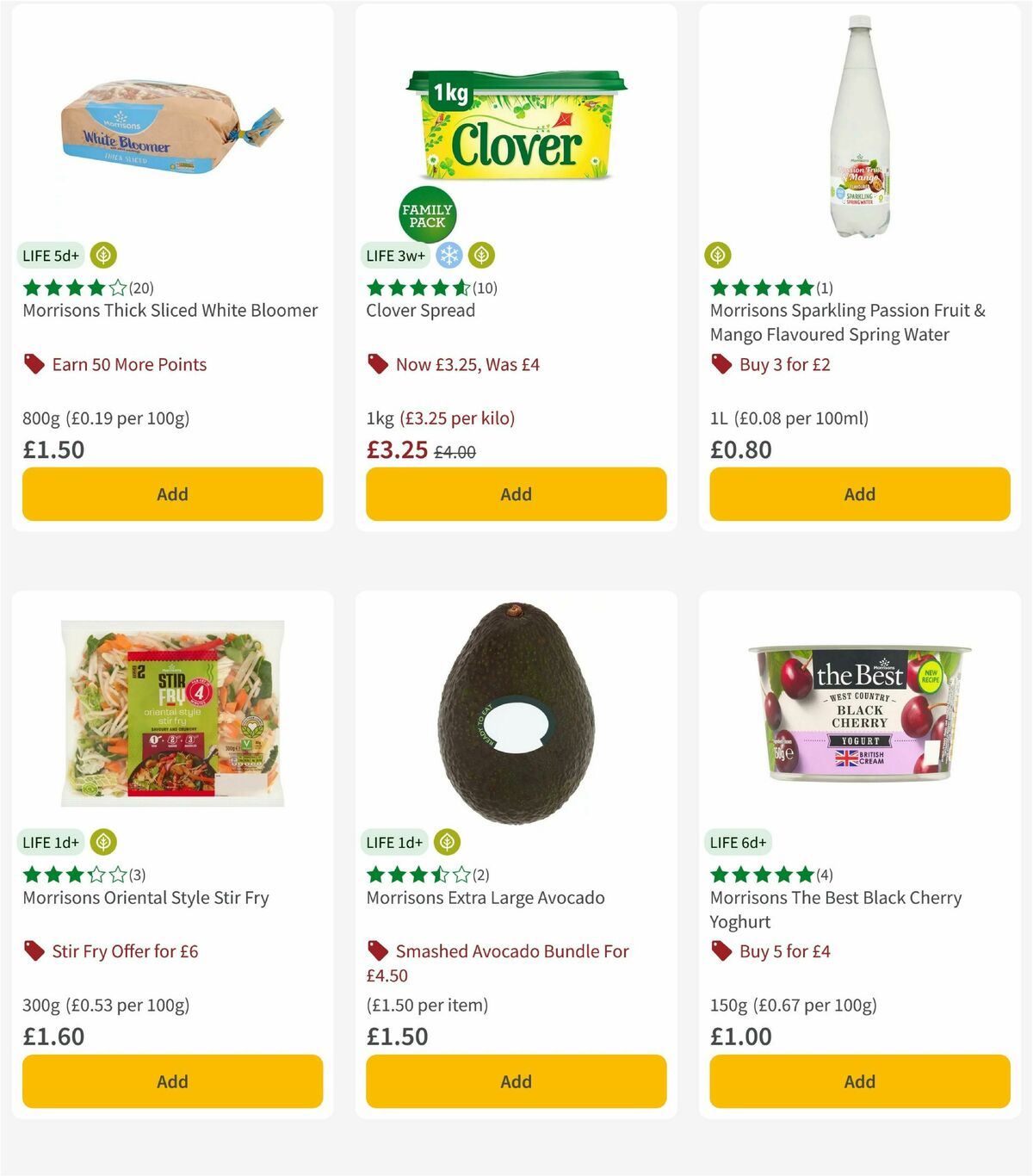 Morrisons Offers from 22 April