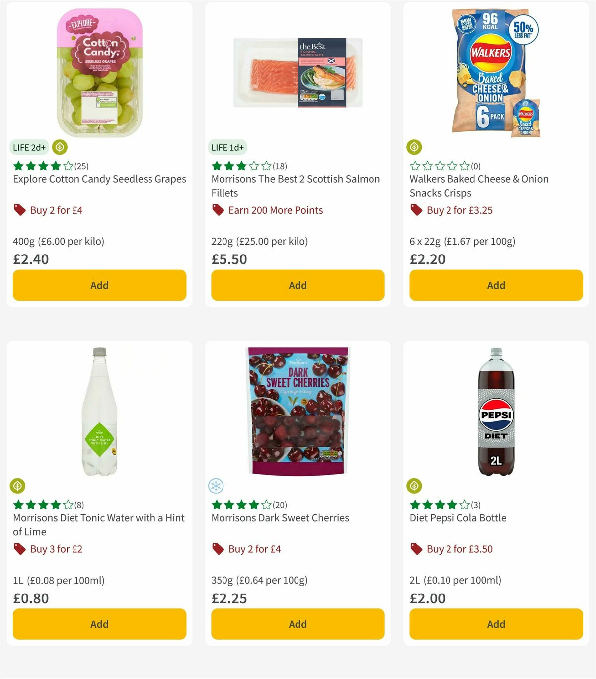 Morrisons Offers from 22 April