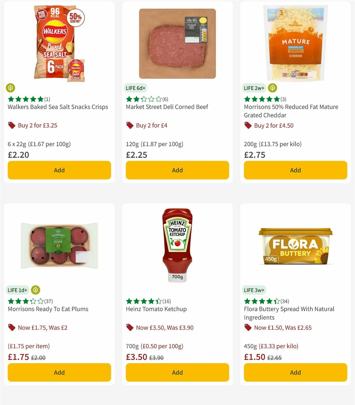 Morrisons Offers from 22 April