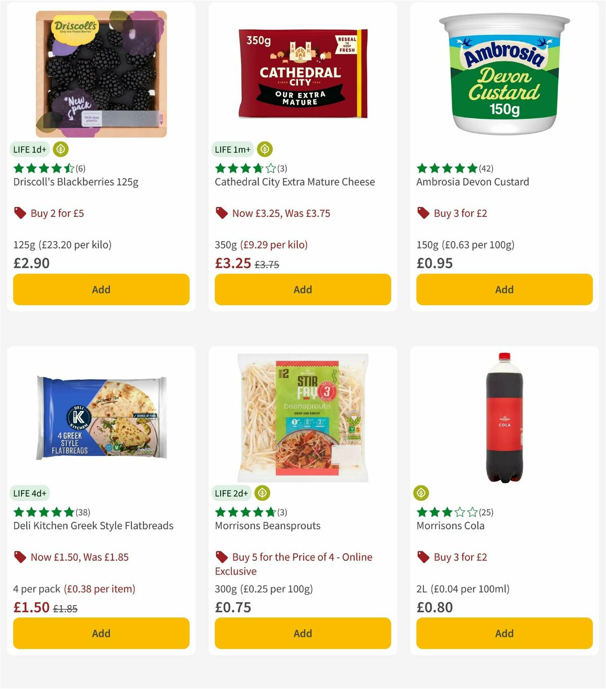 Morrisons Offers from 22 April