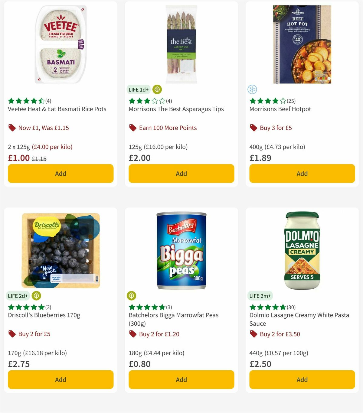 Morrisons Offers from 22 April