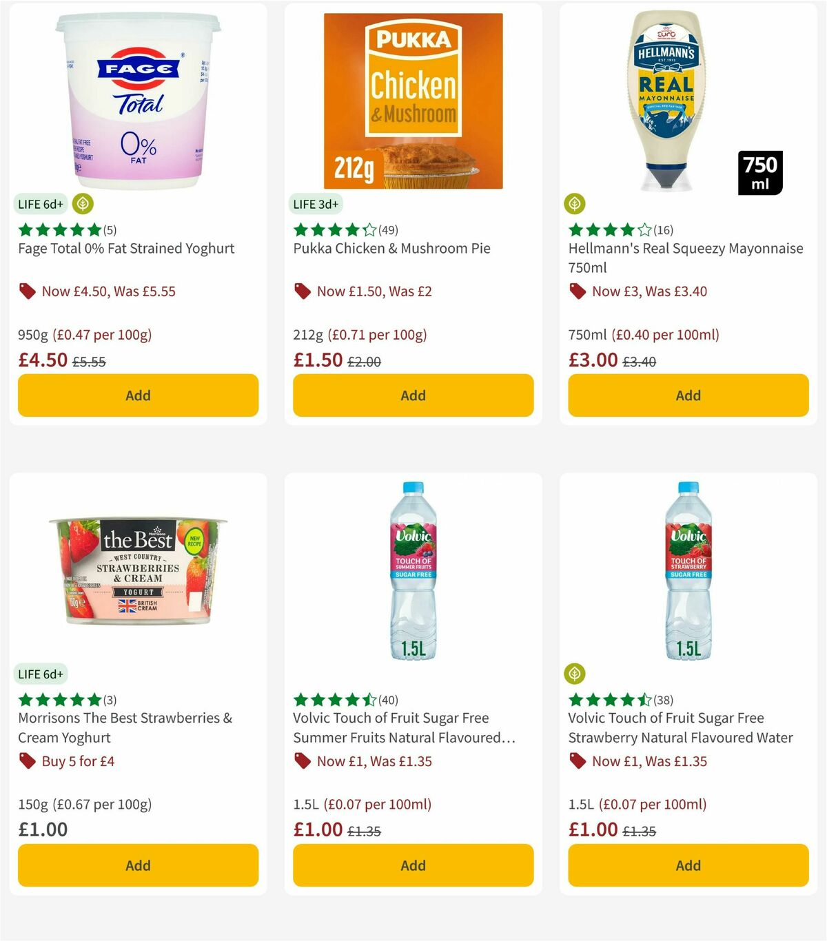 Morrisons Offers from 22 April