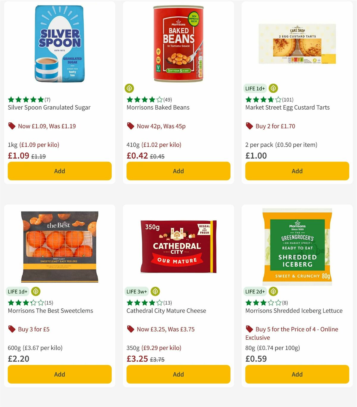 Morrisons Offers from 22 April