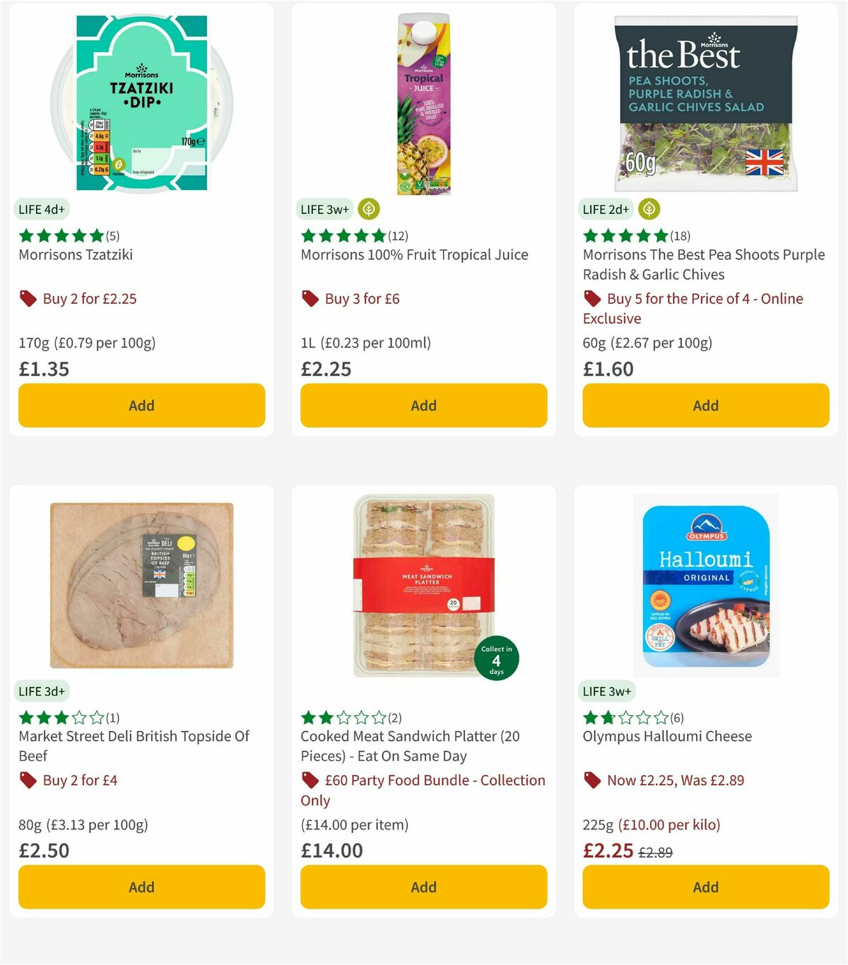 Morrisons Offers from 22 April