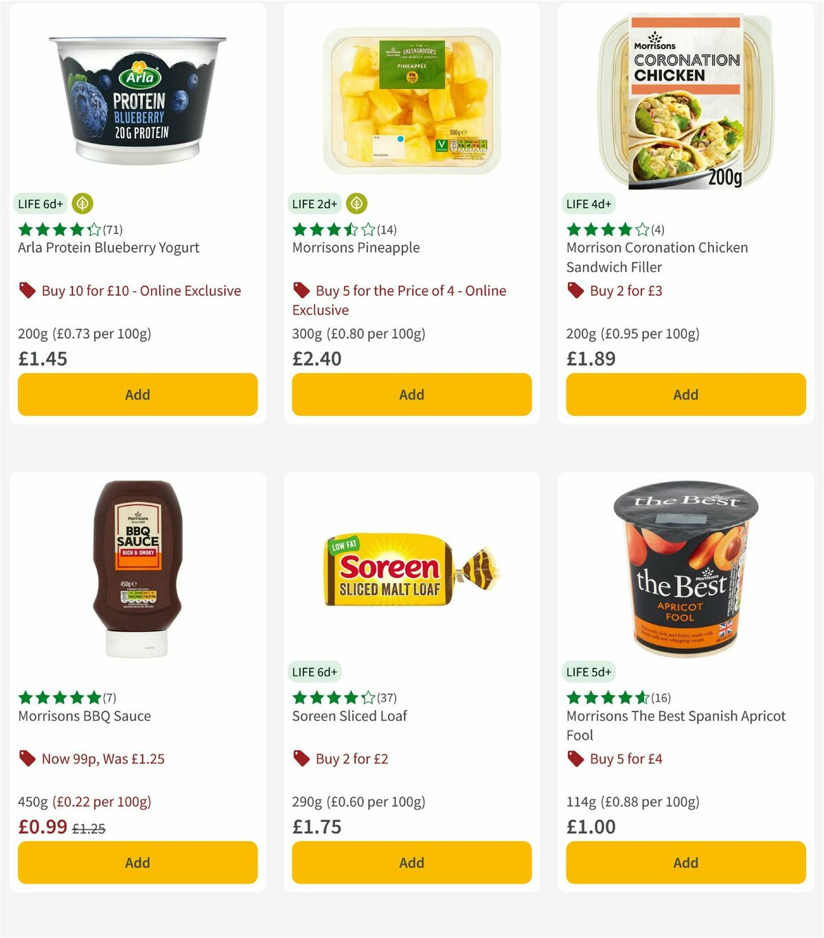 Morrisons Offers from 22 April