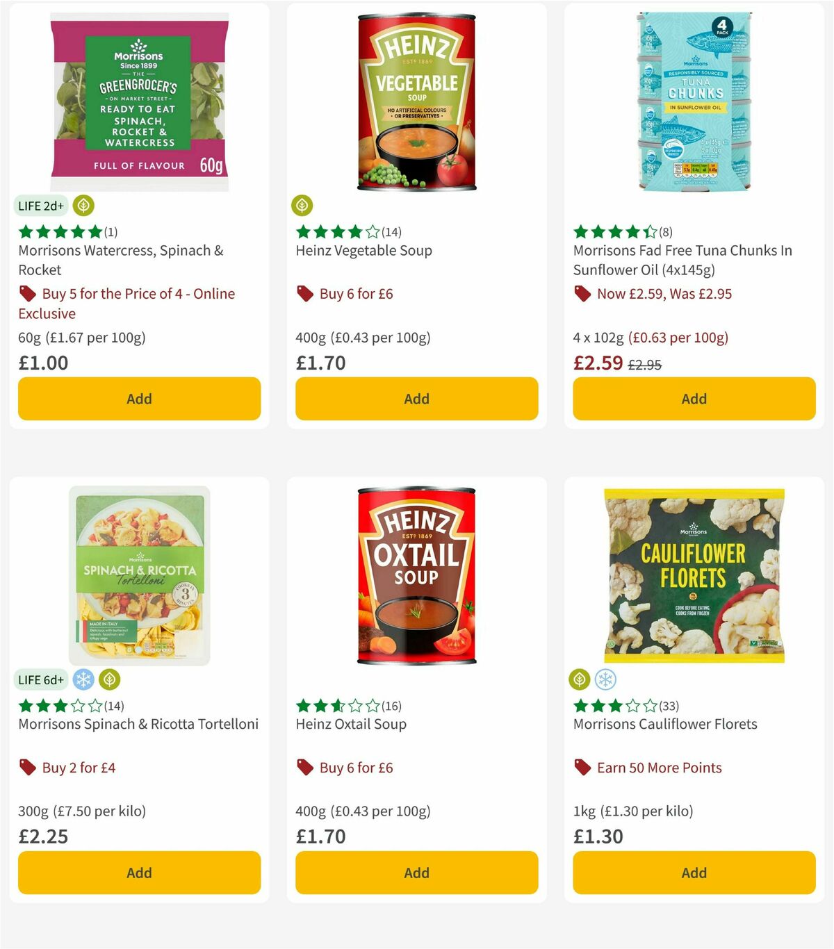 Morrisons Offers from 22 April