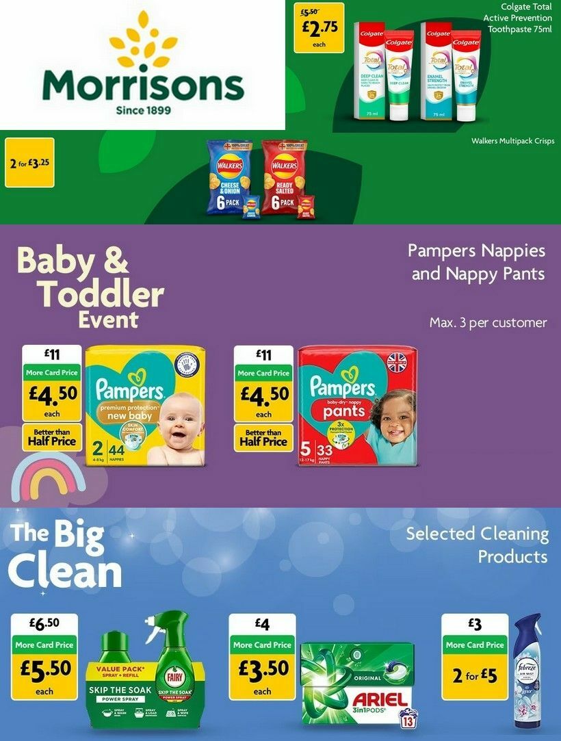 Morrisons Offers from 29 April