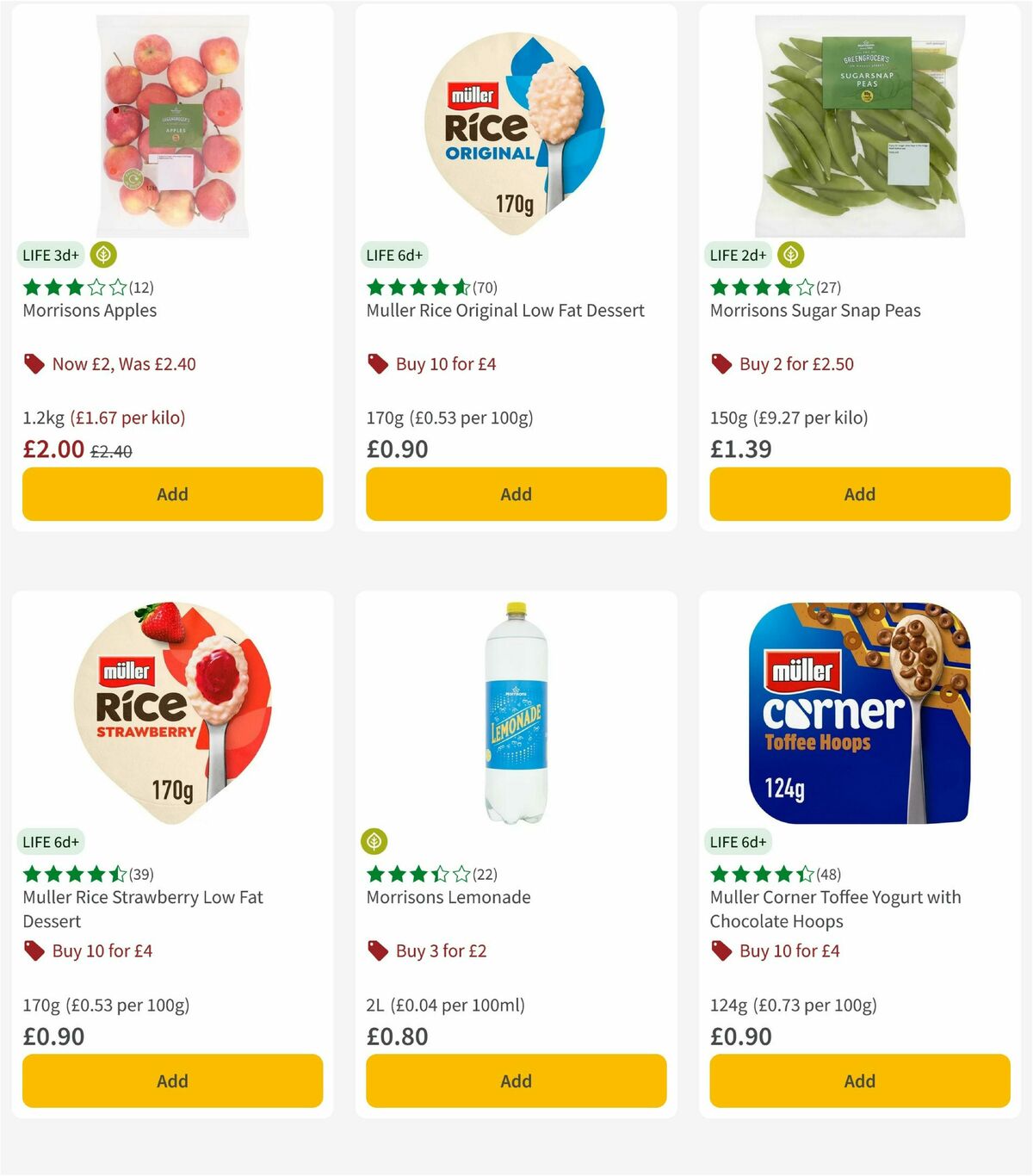 Morrisons Offers from 29 April