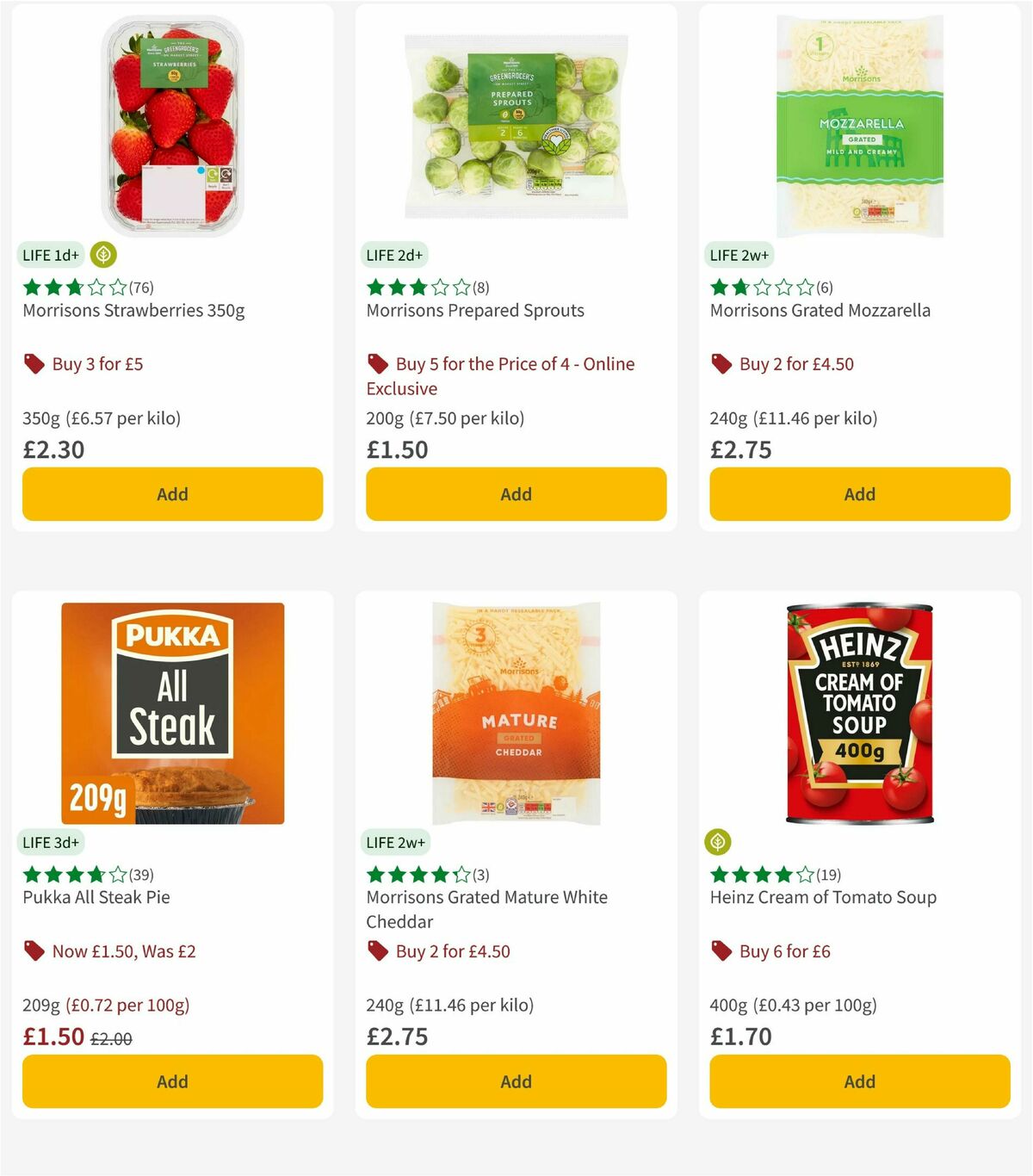 Morrisons Offers from 29 April