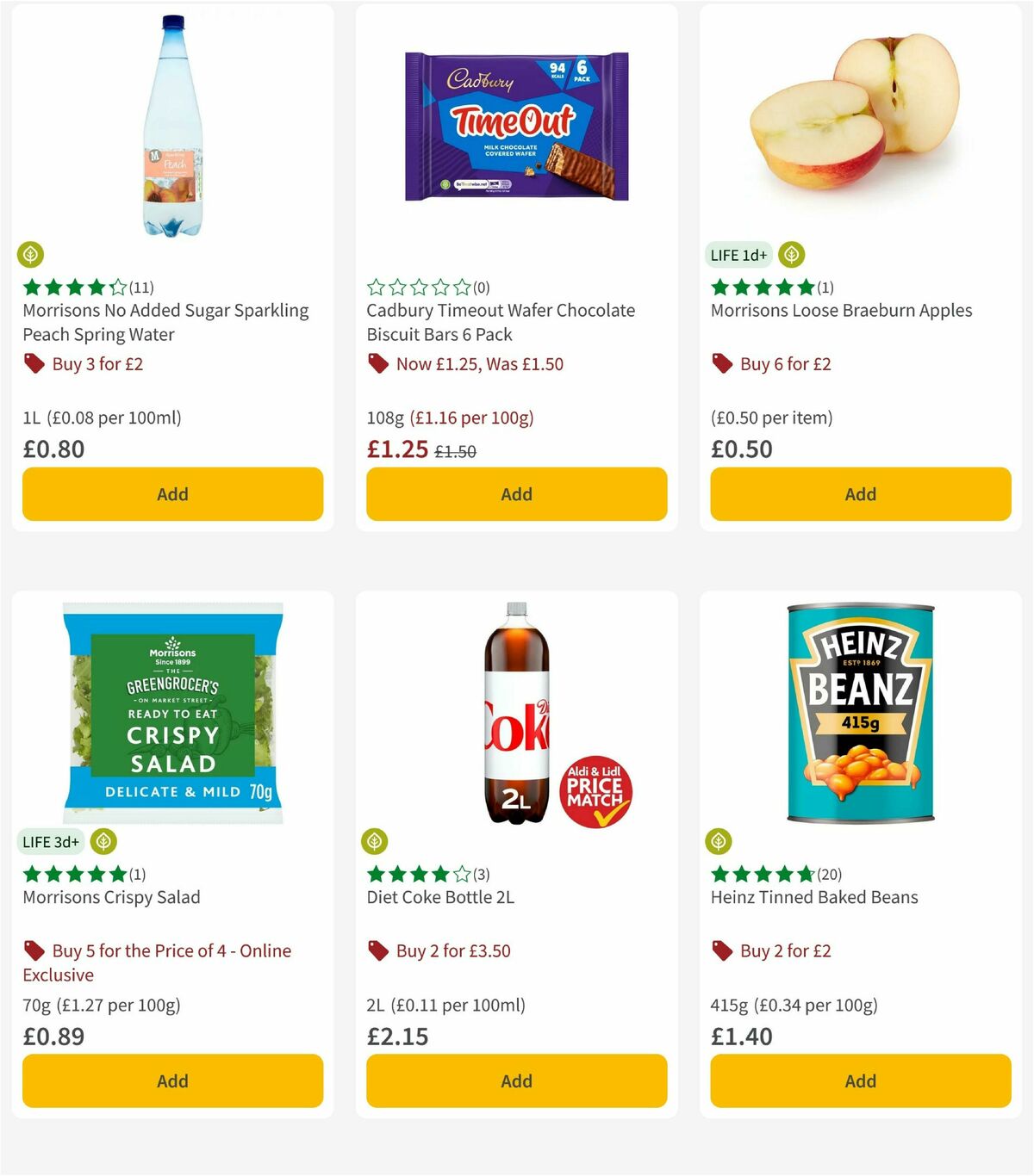 Morrisons Offers from 29 April