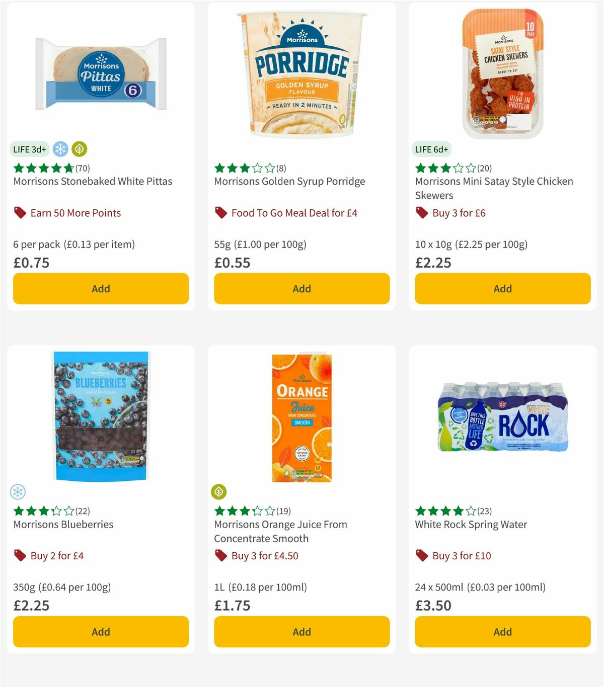 Morrisons Offers from 29 April