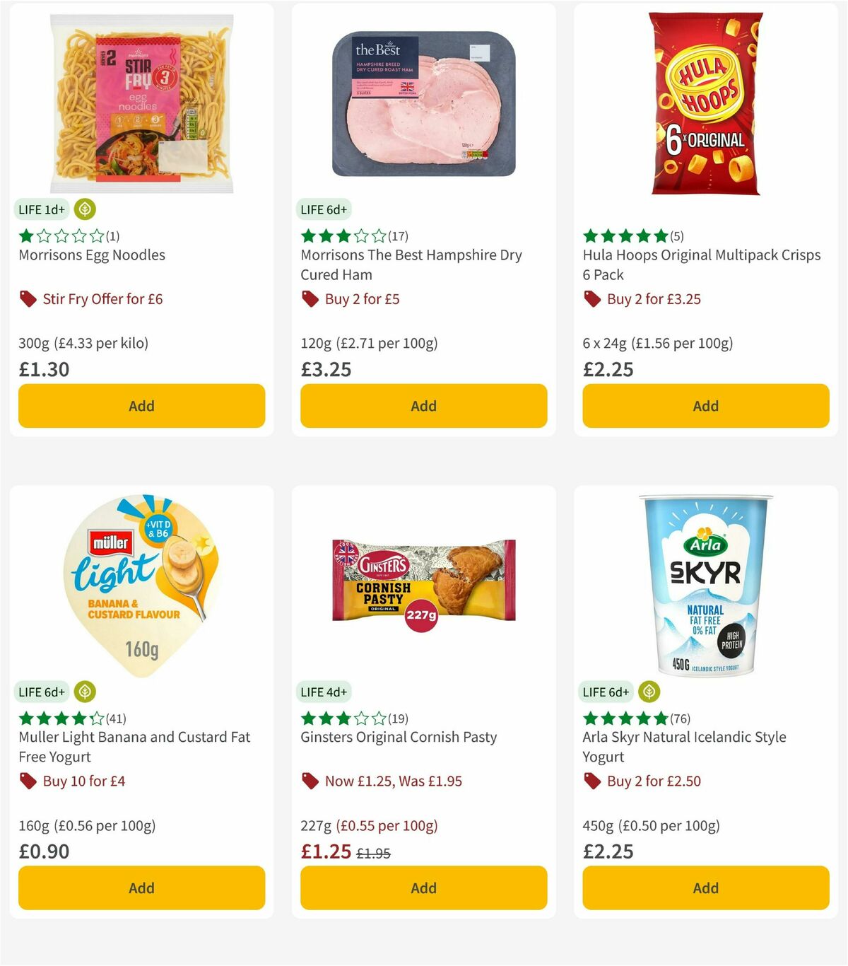 Morrisons Offers from 29 April