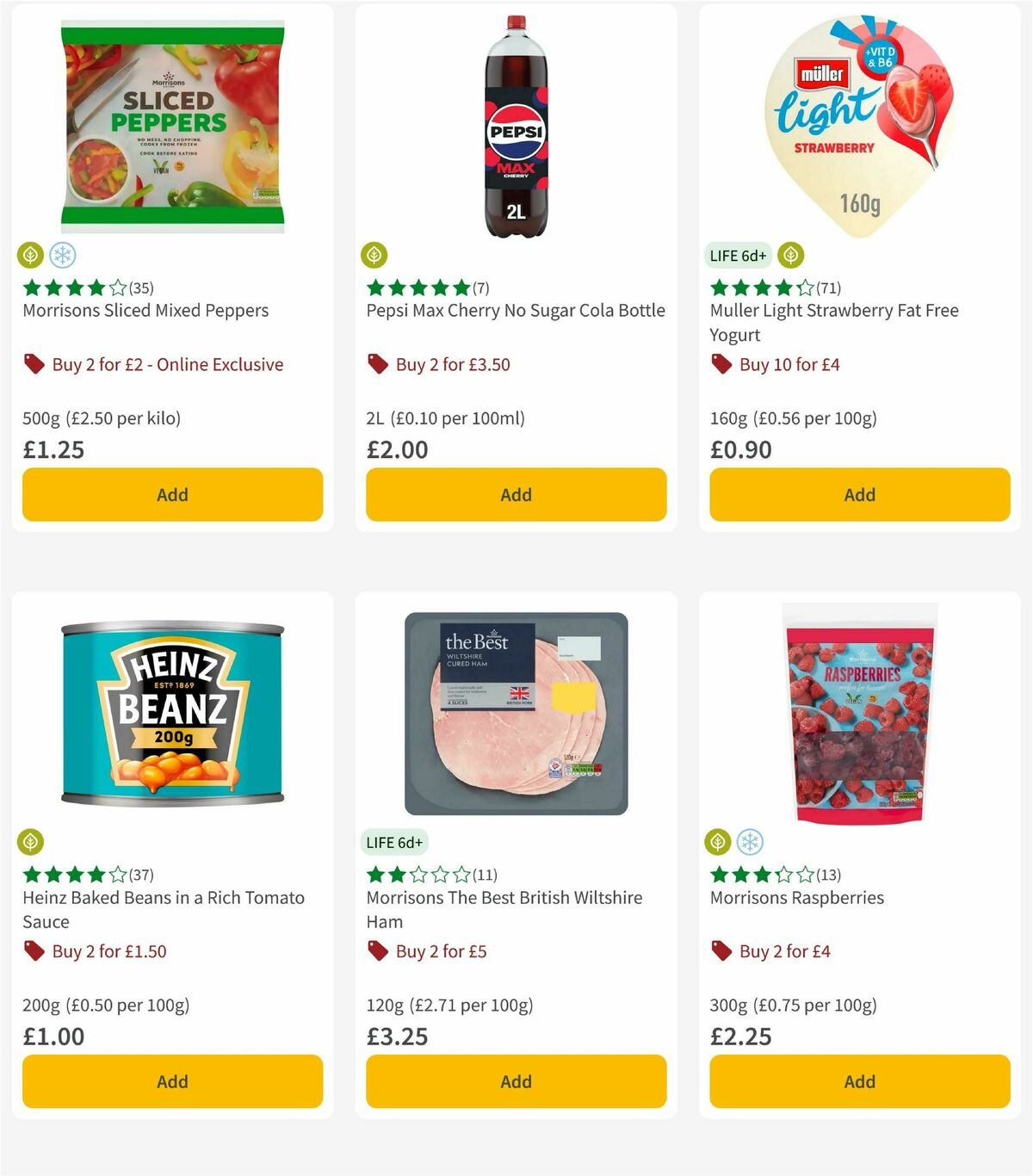 Morrisons Offers from 29 April