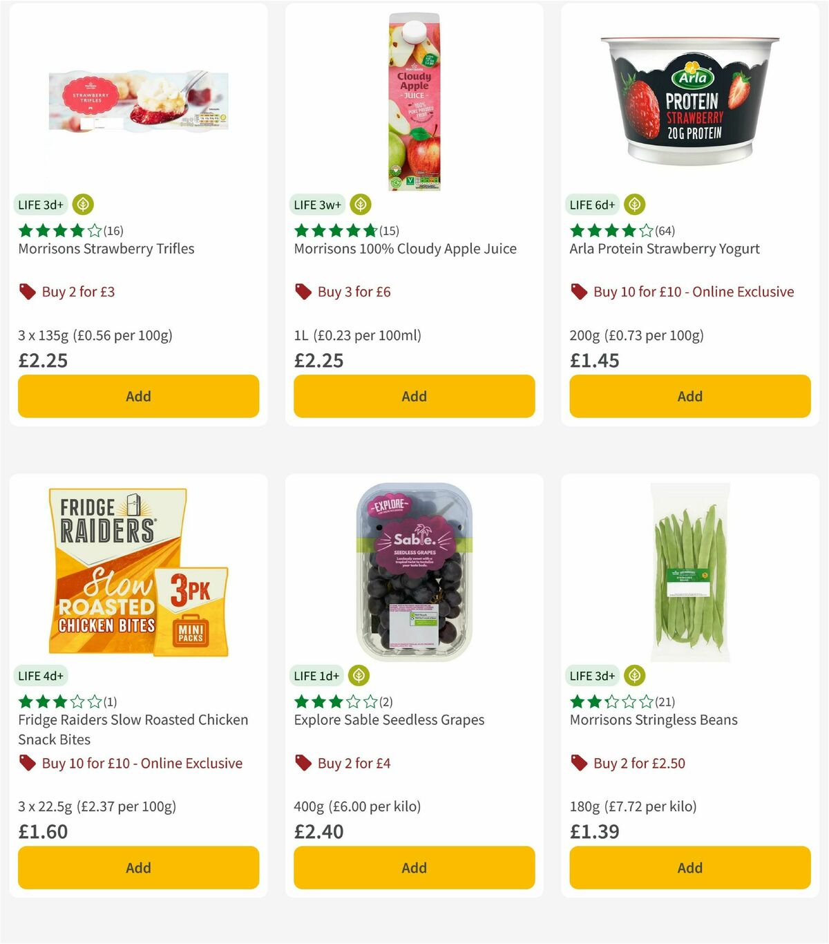 Morrisons Offers from 29 April