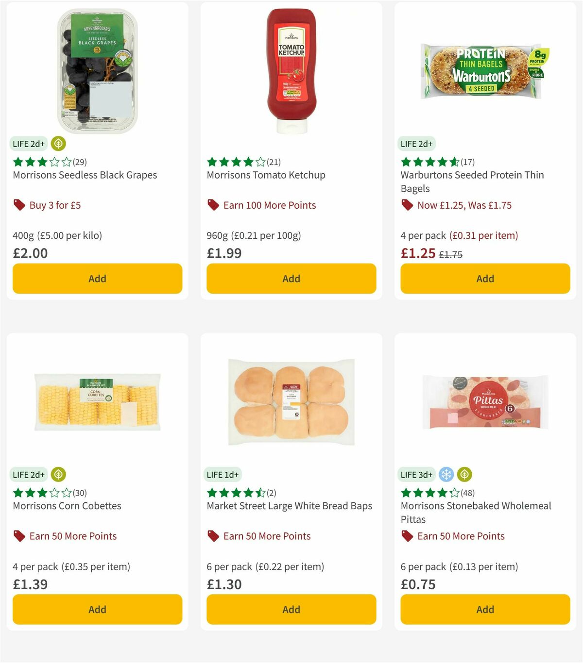 Morrisons Offers from 29 April
